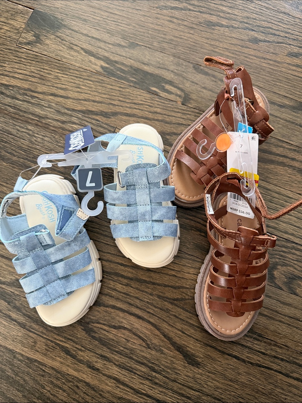Toddler Sandals with Adjustable Straps